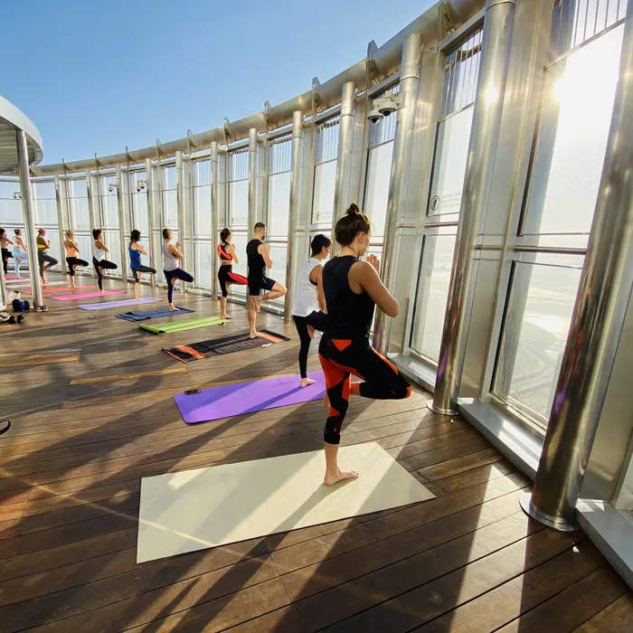 Wellness activation at At the Top — Burj Khalifa, Dubai