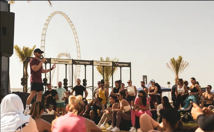 Wellness activation at The Beach — JBR, Dubai